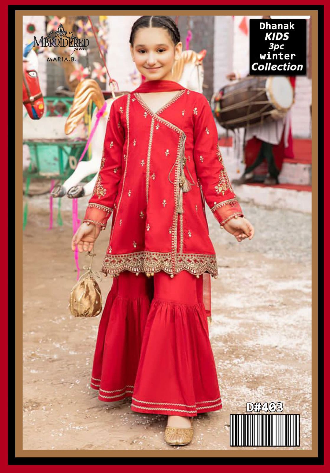 Kids Special 3 Piece Embroidered Collections